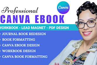 canva book design redesign journal design workbook devotional ebook formatting