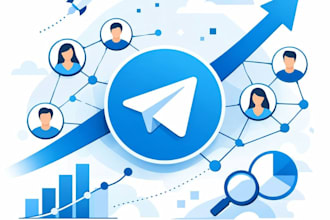 grow and manage your telegram channel or group chat