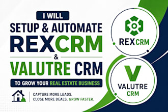 set up and automate your rex or vaultre real estate CRM