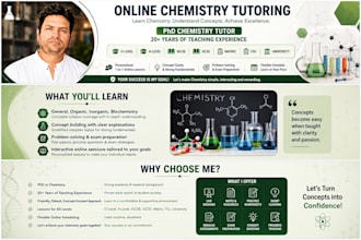 teach chemistry online for all levels phd chemistry tutor