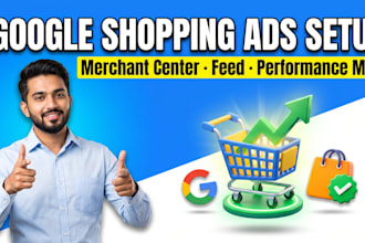 set up google merchant center and shopping ads campaign