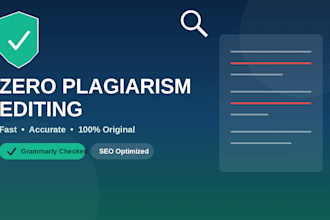 edit your content with zero plagiarism