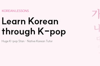 teach you korean through kpop and kculture