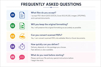 do PDF to word, word to PDF , typing