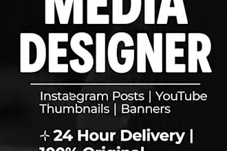 design social media posts and youtube thumbnails in canva