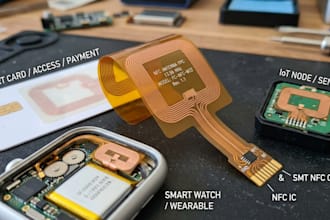 design custom fpc nfc antenna for smart cards, wearables and iot devices