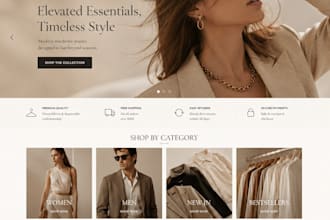 design a premium shopify store