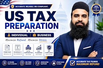 prepare and file your US individual and business tax return