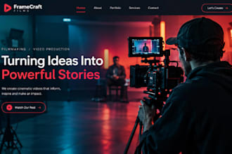build squarespace filmmaker website voice actor artist cinematographer website