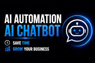build ai automation, ai chatbot and ai agents