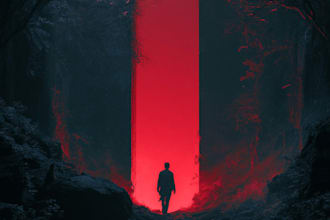 design a horror, thriller or dark fantasy book cover