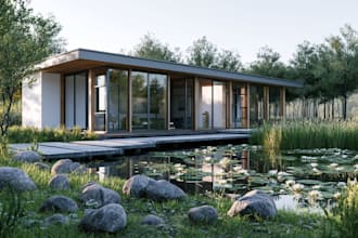 create photorealistic outdoor renders, landscape design