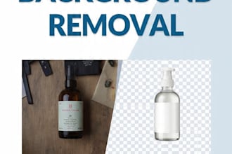 remove background from product photo in 1 hour HD