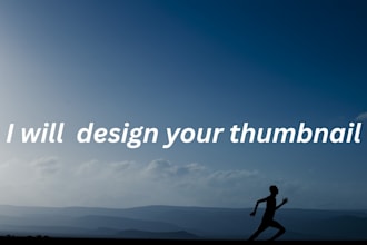 design eye catching youtube thumbnails