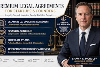 draft a restricted stock purchase agreement for startup founders equity