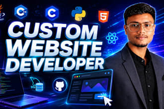 create custom ecommerce school and institute management business websites