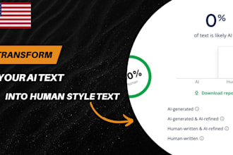 humanize ai text to natural american english