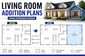 design living room home addition plans, home expansion, custom layouts