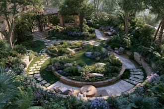 design and render your landscape design