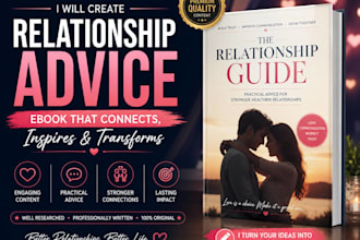 ghostwrite your relationships, dating, or self love book, publish ready
