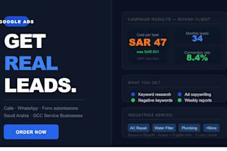 run google ads lead generation campaigns for service businesses