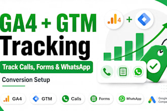 setup ga4 and GTM conversion tracking