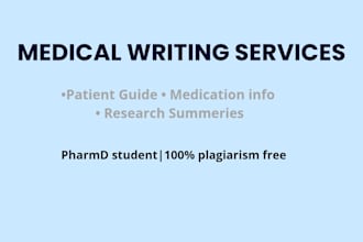 write patient friendly medical content amd healthcare guides