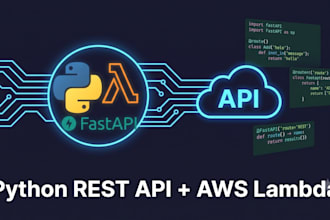 build and deploy a python api in aws lambda