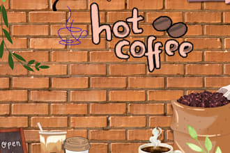 design attractive product poster or logo design mm