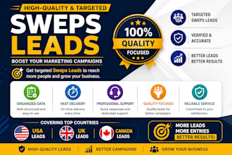 be your truthful broker for first hit takes sweeps leads with high response rate