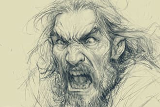draw character illustration or concept