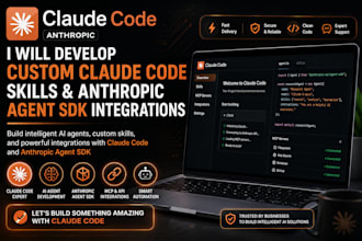 develop custom claude code skills and anthropic agent sdk integrations