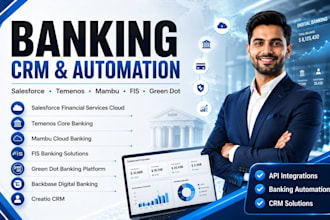 setup banking crm salesforce temenos mambu fis green dot backbase creatio crm