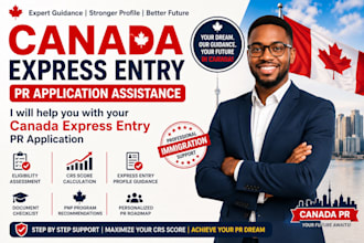 help you with your canada express entry PR application