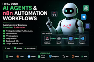 build ai agents and n8n automation workflows