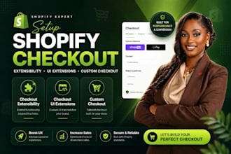 setup shopify checkout extensibility, checkout UI extension, and custom checkout