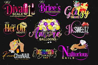 design luxury fashion beauty brand beauty, eye lash or boutique logo