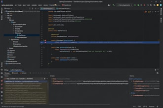 fix java spring boot bugs and rest API issues