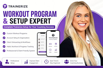 setup tainerize workout program trainerize workout plan trainerize system