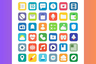 design a custom icon system for your brand identity