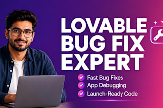 fix, debug and optimize your lovable ai app or lovable ai website