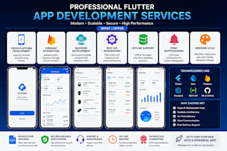 develeop clean responsive flutter apps