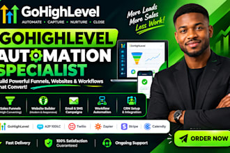 do gohighlevel automation webinar funnel website ghl virtual asistant a2p 10dlc