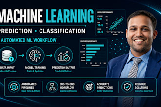 build machine learning models for prediction, classification