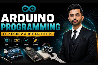 do arduino programming for esp32 and iot projects