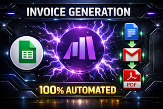 build an auto invoice generator using make com