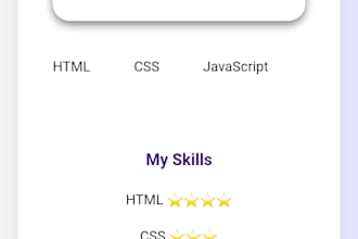 create a responsive HTML CSS website