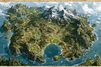 make a fantasy map for your dnd game