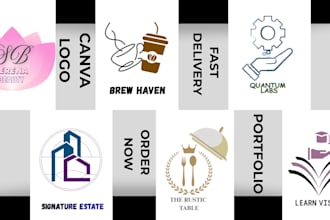 design professional logo in canva