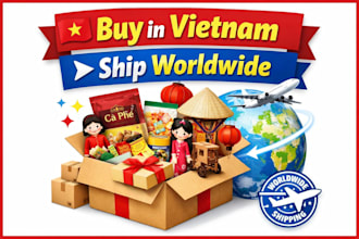 buy anything from vietnam and ship worldwide safely